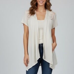 Apt. 9 Cream Women's Cardigan
